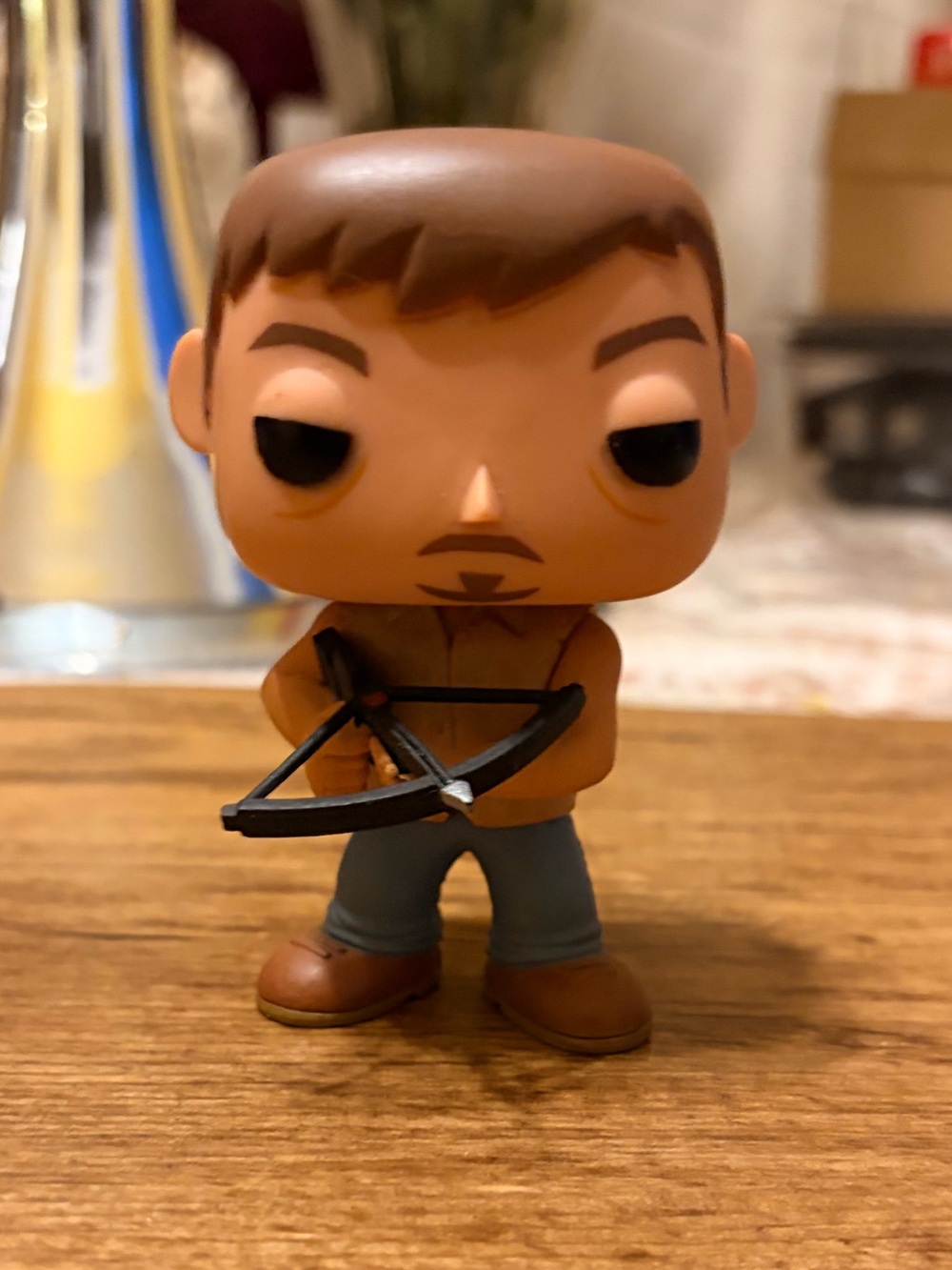 Funko Pop! Daryl Dixon Vinyl Figure with Crossbow (No Box)